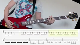 Megadeth -We'll be back- bass playalong with tab