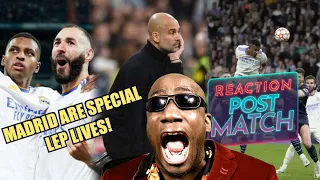 Real Madrid 3-1 Manchester City Reaction Champions League | LEP LIVES! MADRID ARE INCREDIBLE!!!