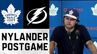 William Nylander Post Game | Tampa Bay Lightning @ Toronto Maple Leafs - December 9, 2021