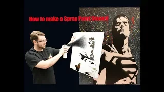 How to make a Spray Paint Stencil