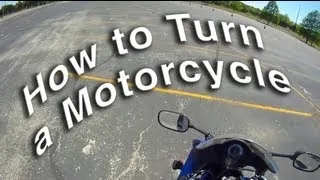 How to Turn a Motorcycle - Counterweight vs Countersteering
