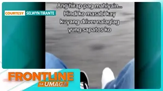For Today’s Video: Lalaking nahulugan ng sapatos sa tricycle, nahiyang makiusap sa driver