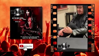 W.A.S.P. Blackie Lawless Talks About Breaking His Leg 10 Years Ago #wasp #blackielawless