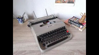Olivetti Lettera 22 Typewriter Disassembly & Carriage Removal
