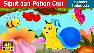 Siput dan Pohon Ceri | The Snail And The Cherry Tree Story in Indonesian @IndonesianFairyTales