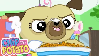 Chip Is The Best Cake Baker | Chip and Potato | Cartoons For Kids | Wildbrain Toons