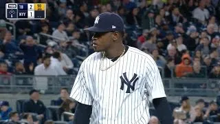 TB@NYY: Severino fans career-high 11 batters in win