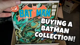 Buying Batman Comics Turned Into Buying a Collection!