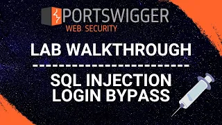 SQL Injection Login Bypass - PortSwigger Web Security Academy Series