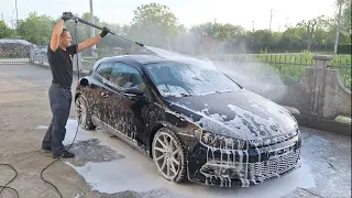 VW SCIROCCO R - WASHING AND POLISH