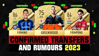 FIFA 23 | NEW CONFIRMED TRANSFERS & RUMOURS! 🤪🔥 ft. Greenwood, Firmino, Frimpong... etc