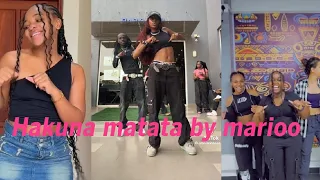 hakuna  matata by marioo Dance challenge 🔥🔥🔥🔥