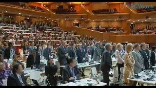 After moment of silence for Holocaust victims, Cuba calls moment of silence for Palestinians