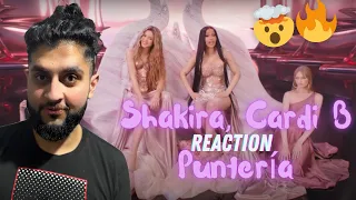 Shakira, Cardi B - Puntería (Official Video) - 🇬🇧 Reaction!