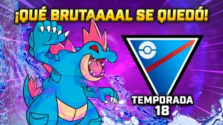 ¡FERALIGATR con GARRA UMBRÍA ESTÁ MUY FUERTE en LIGA SUPER (1500 PC)! - PVP GBL POKEMON GO