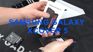 SAMSUNG GALAXY XCover 5 - первое впечатление от ExGad и проверка IP67