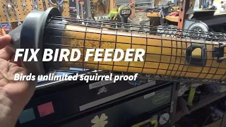 BIRD FEEDER FIX - WILD BIRDS UNLIMITED SQUIRREL PROOF