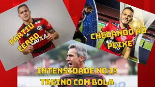 FLAMENGO - Primeiro treino Paulo Sousa, Piris da Motta vendido ao Serro Porteño, Renner de saída