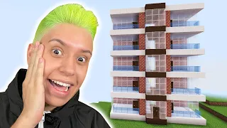 CONSEGUI UM HOTEL DE ALDEÕES!! MINECRAFT ERA DA REDSTONE #41