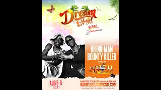 Beenie Man & Bounty Killa confirmed for Dream Weekend 2021 in Negril (Discount Code REGGAE)