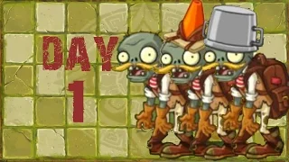 Plants vs Zombies 2 - Lost City - Day 1 [Gold Tiles] No Premium