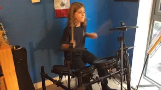 Maneskin - Zitti e Buoni- drum cover for young drummers (and not)!