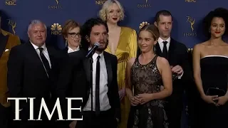 Kit Harington Gave Rose Leslie The Most Heartfelt Shoutout At The Emmys | TIME