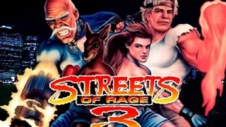 Street of rage 3/Bare Knuckle 3 полное прохождение