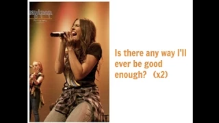 "Good Enough" - Cimorelli (Live - Lyrics)