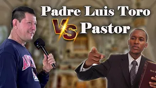 PASTOR PROTESTANTE se hace el loco y quiere engañar al PADRE LUIS TORO, esto pasó