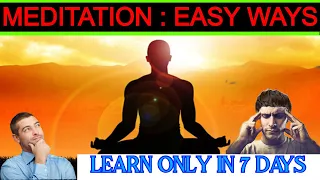 Meditation // Learn It In Only 7 Minutes  [DAILY] // Learn Psychic Abilities ||