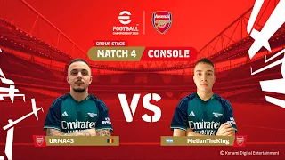 Console GS: URMA43 - MelianTheKing | eFootball™ Championship 2024 Arsenal FC Finals