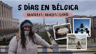 Cinco días en Bruselas, Brujas y Gante | La guía de viaje definitiva 🌍