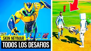 Cómo desbloquear todas las recompensas de Neymar Jr en Fortnite (Habla con un personaje de futbol)