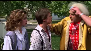 Back to the Future 1985 - ending scene [1080p - HD]