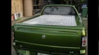 Making a hard lid for a Holden Ute