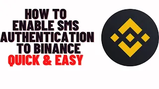 how to enable sms authentication to binance