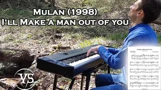 Mulan - I'll make a man out of you (1998) - Piano Cover (Arr. Yannick Streibert)