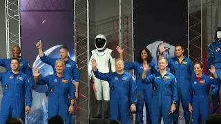 NASA reveals astronauts who will begin new era of commercial space flight