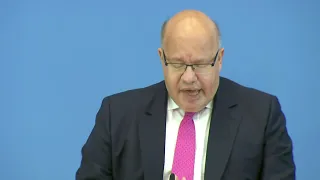 #BPK: Peter Altmaier stellt Konjunkturprognose vor