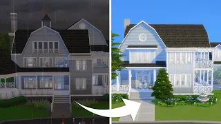 Can I fix this scary mansion in The Sims 4?