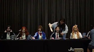 240418 유니스(UNIS) 리액션(reaction) 직캠(fancam) @fansign