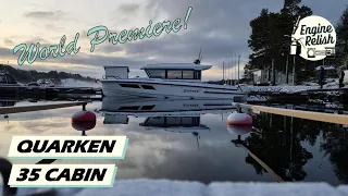 Quarken Boats 35 Cabin World Premiere - FIRST LOOK at Boot Dusseldorf - Axopar Alternative