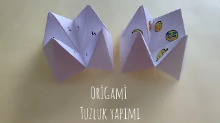 How To Make Paper Salt Shaker | Kağıttan Tuzluk Yapımı