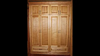 Шикарный шкаф из массива Ясеня. A chic wardrobe made of solid Ash.