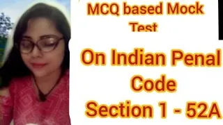 MCQ Mock Test on IPC | Important for RJS | Haryana Judiciary  #hjs #ipc #judiciary #rjs #apo
