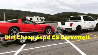 CHEAPEST HIGH MILE 6 Speed C5 CORVETTE added to the Garage