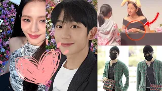 Proof Jisoo&Jung Hae In dating,Jisoo shows True Personality,G-DRAGON is off to the US for CHANELshow