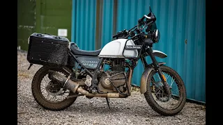 Royal Enfield Himalayan, comfort upgrades by Hitchcocks Motorcycles