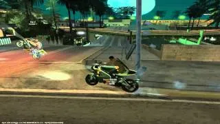 Epic Stunt Montage on GTA:SA:MP!